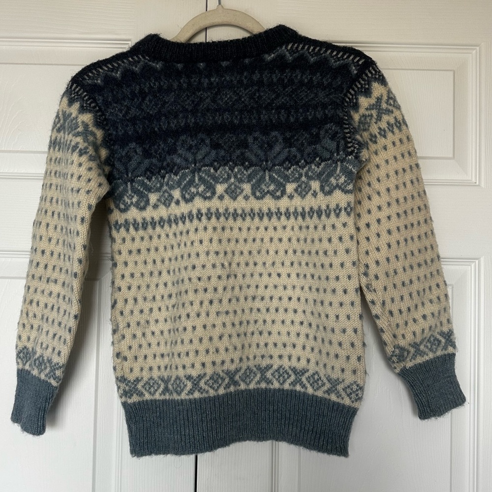 Dale of Norway Vintage Festive Wool Pull Over Setesdal Holiday Sweater - Picture 4 of 9